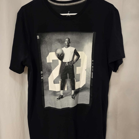 Nike Other - Nike Black Graphic Tee with Athlete Print